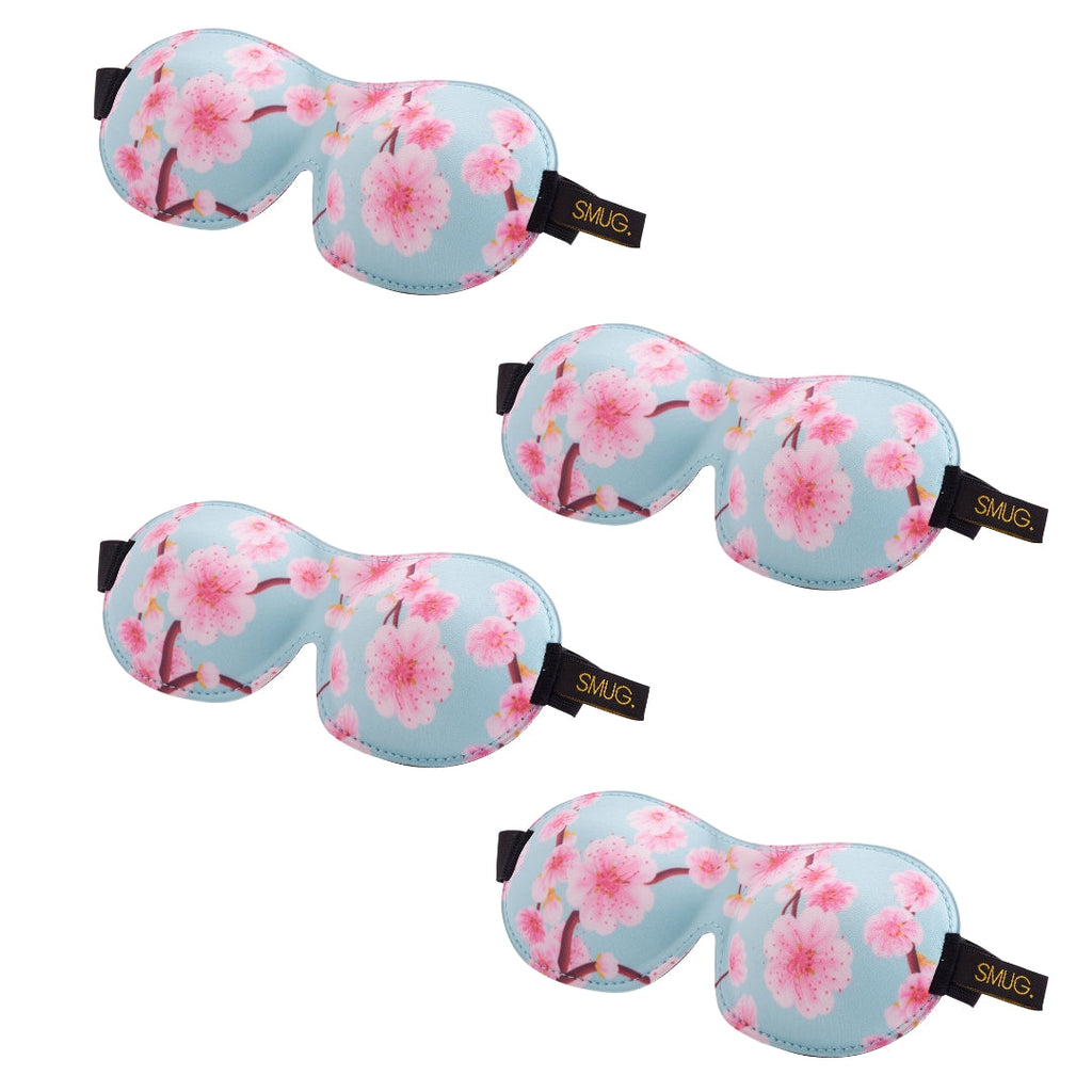 Contoured Sleep Mask Multipack Four Pack Various Designs