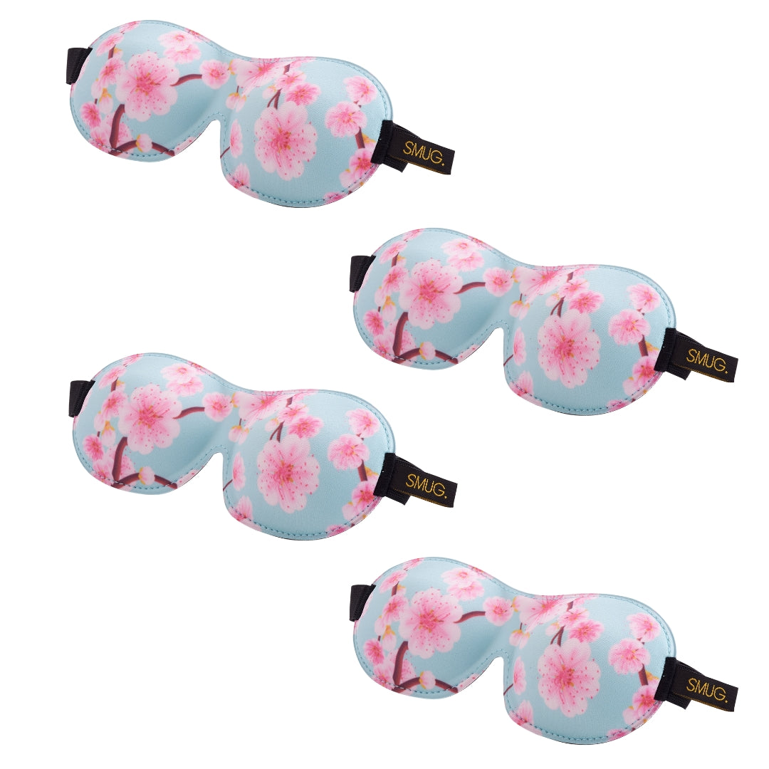 Contoured Sleep Mask Multipack Four Pack Various Designs