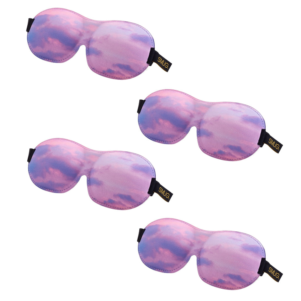 Contoured Sleep Mask Multipack Four Pack Various Designs
