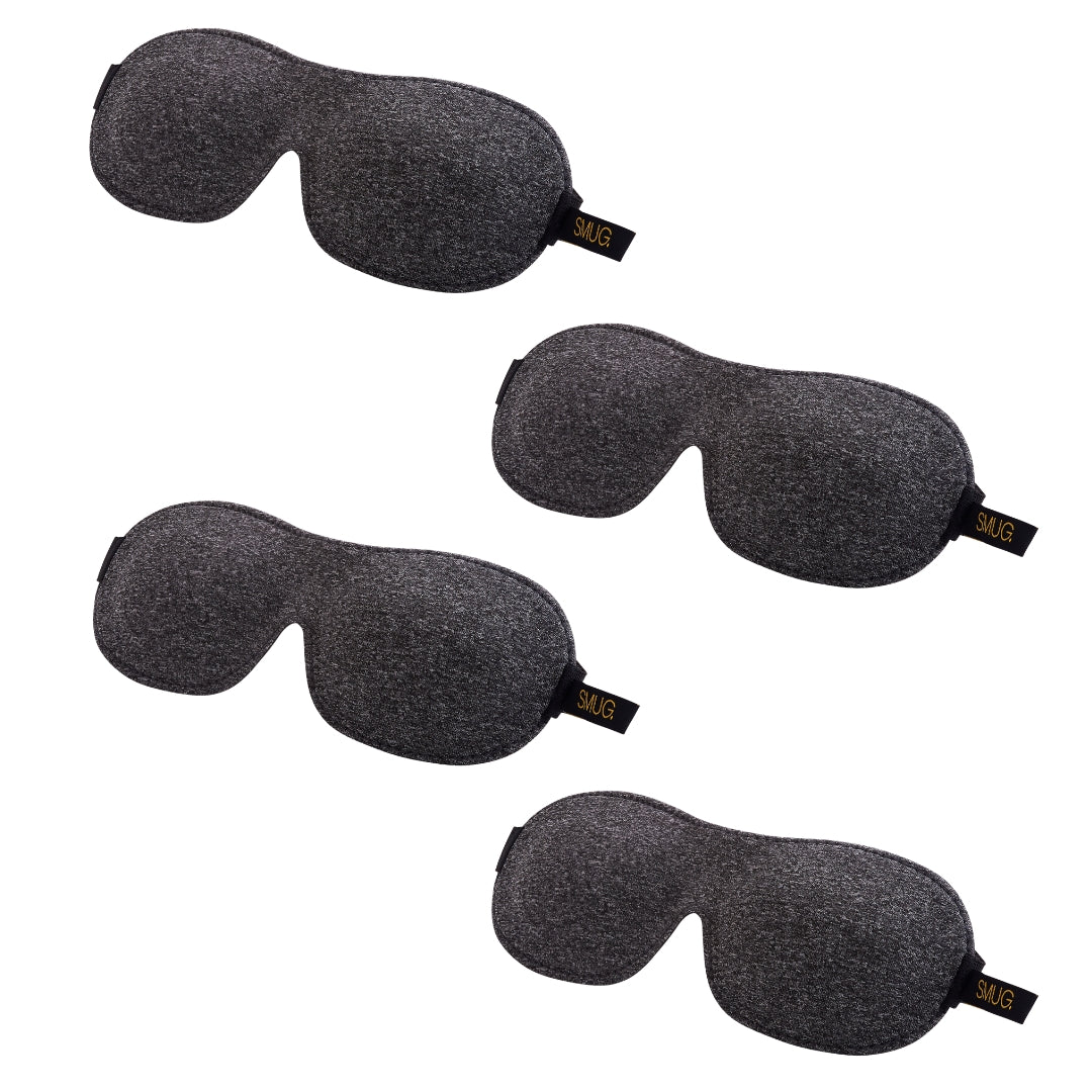 Contoured Sleep Mask Multipack Four Pack Various Designs