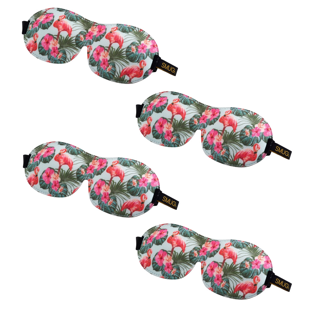 Contoured Sleep Mask Multipack Four Pack Various Designs