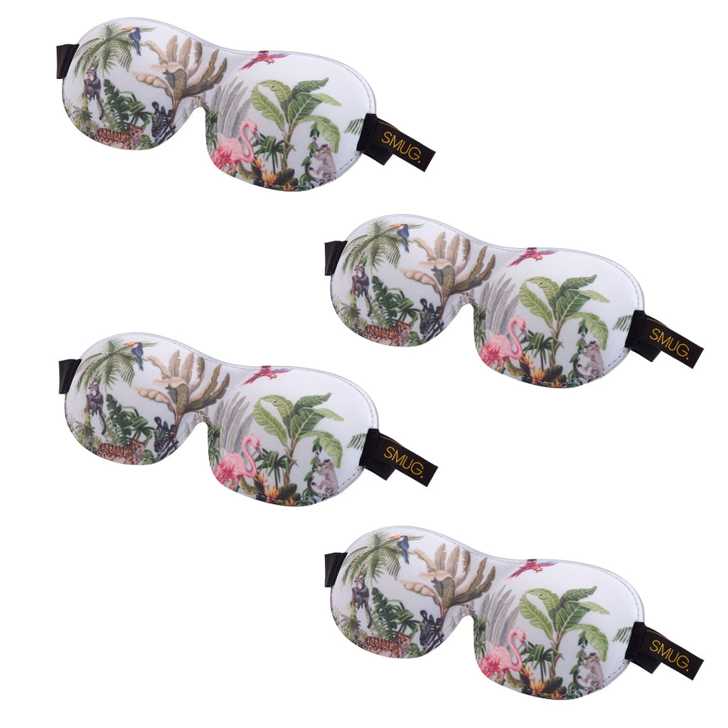 Contoured Sleep Mask Multipack Four Pack Various Designs