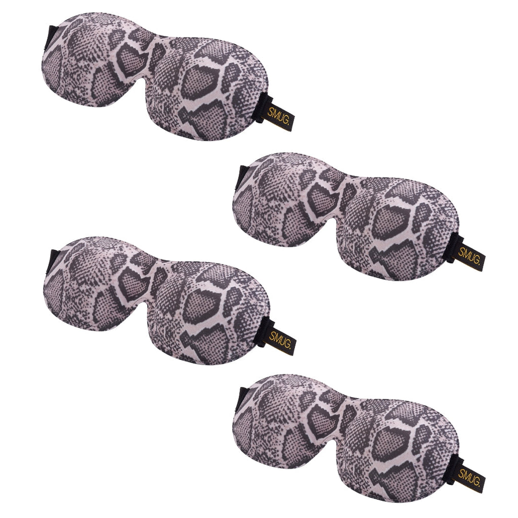 Contoured Sleep Mask Multipack Four Pack Various Designs