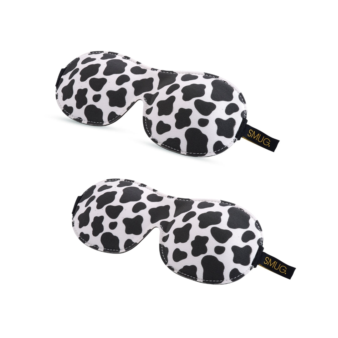 Contoured Sleep Mask Twin Pack Sets in Various Designs
