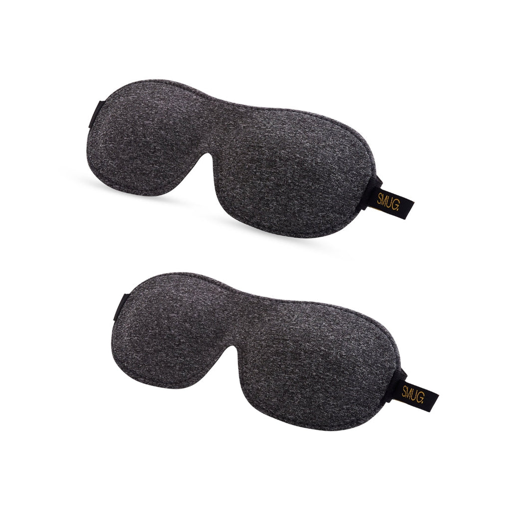 Contoured Sleep Mask Twin Pack Sets in Various Designs