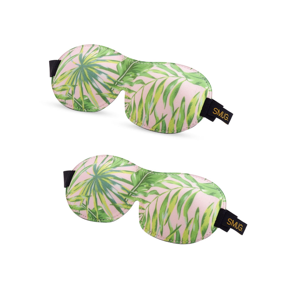 Contoured Sleep Mask Twin Pack Sets in Various Designs