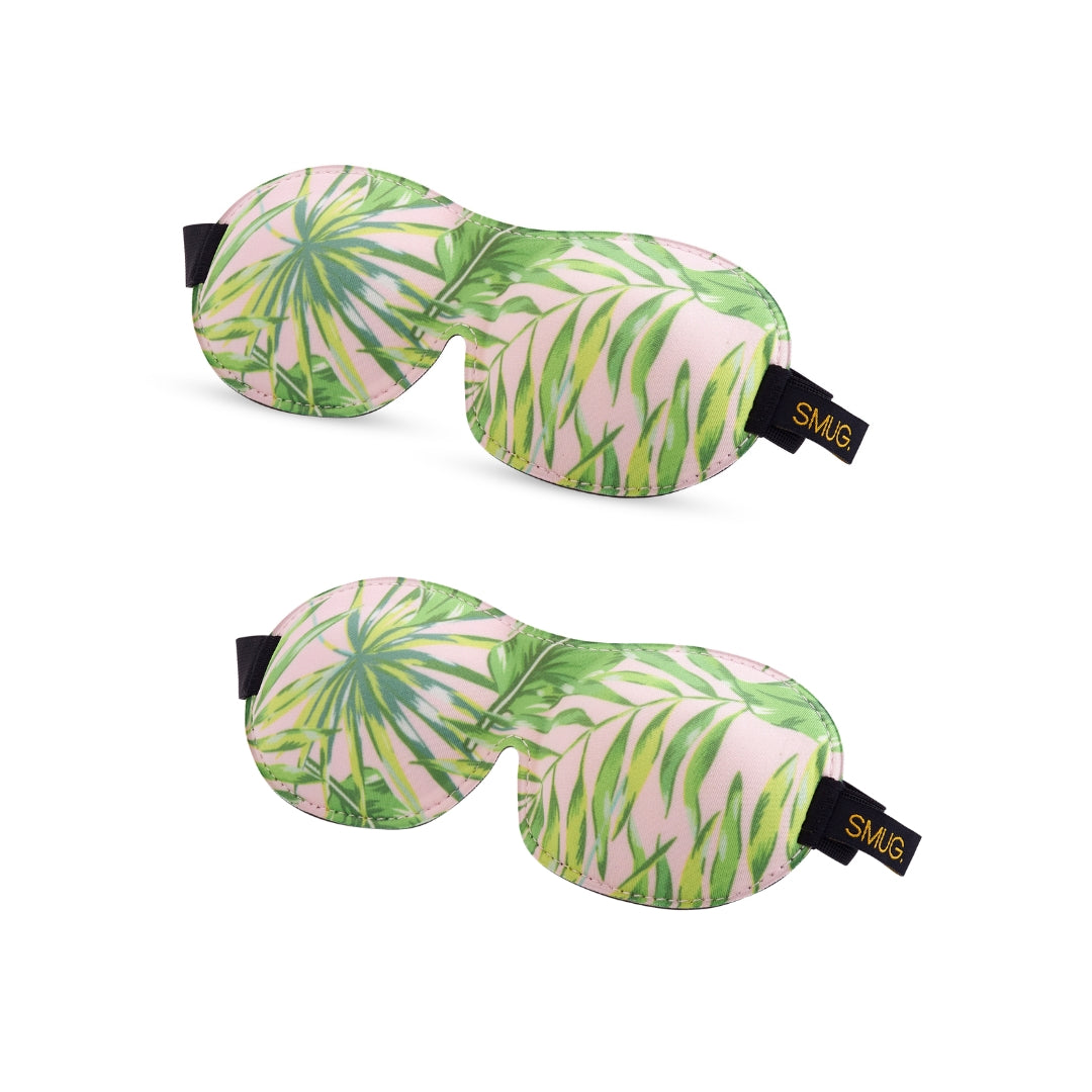 Contoured Sleep Mask Twin Pack Sets in Various Designs