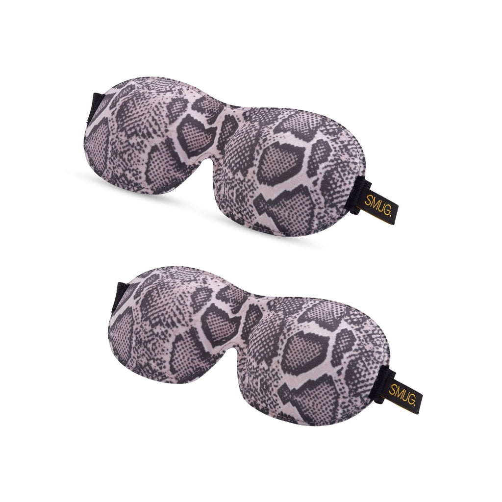 Contoured Sleep Mask Twin Pack Sets in Various Designs