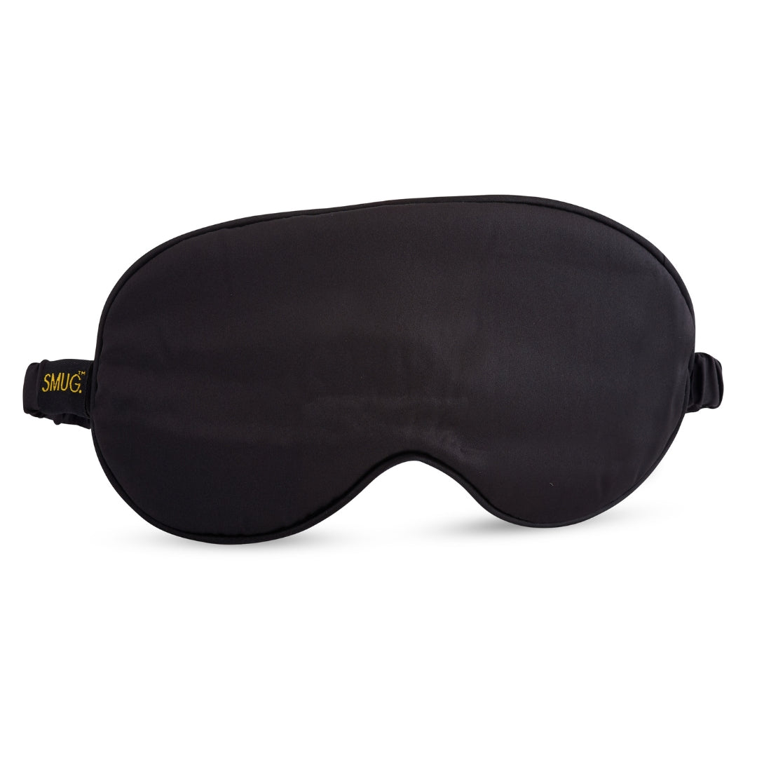 Black Satin Sleep Mask