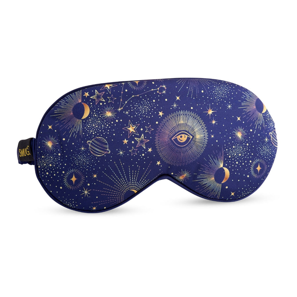 Blue Celestial Satin Sleep Mask