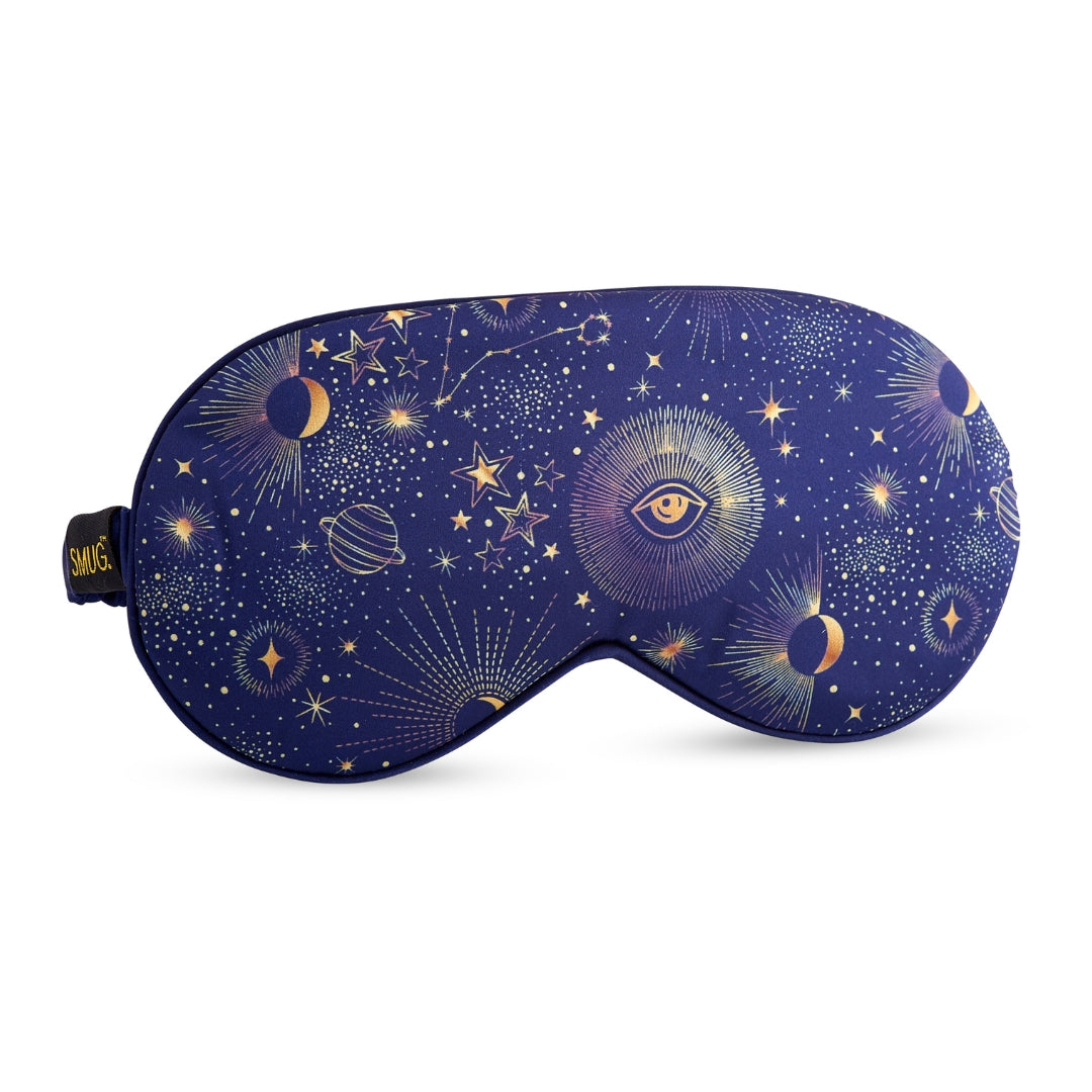 Blue Celestial Satin Sleep Mask