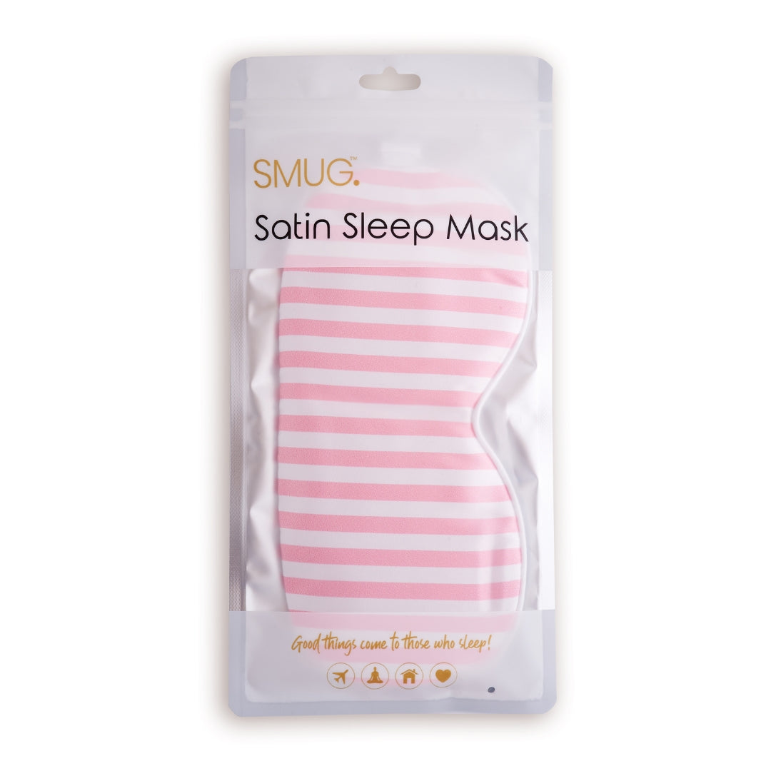 Satin Sleep Mask in Candy Shop Print