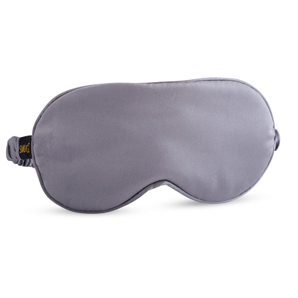 Grey Satin Sleep Mask