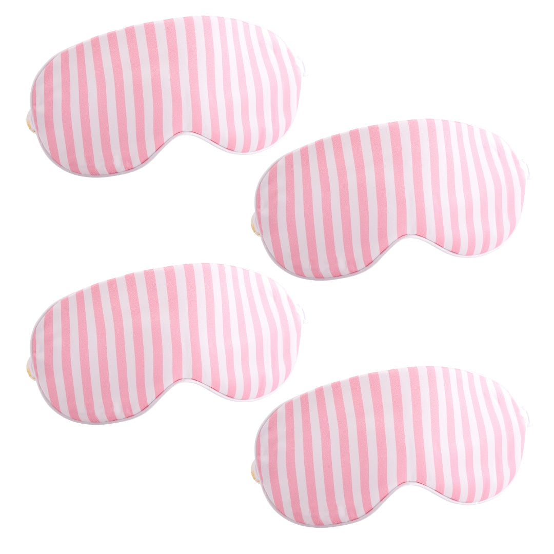 Satin Sleep Mask Multipack Set of 4 Assorted Designs