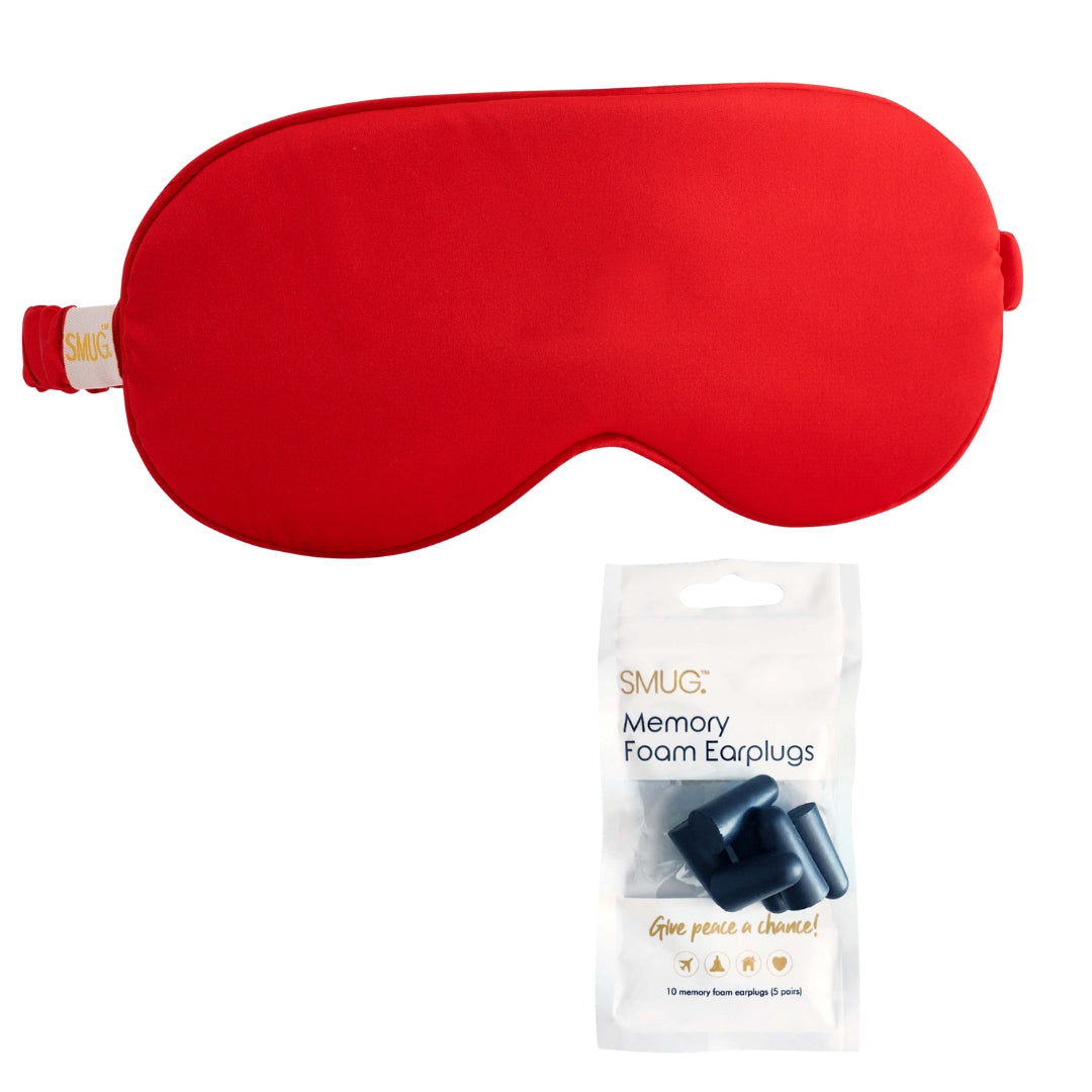 Red Satin Sleep Mask