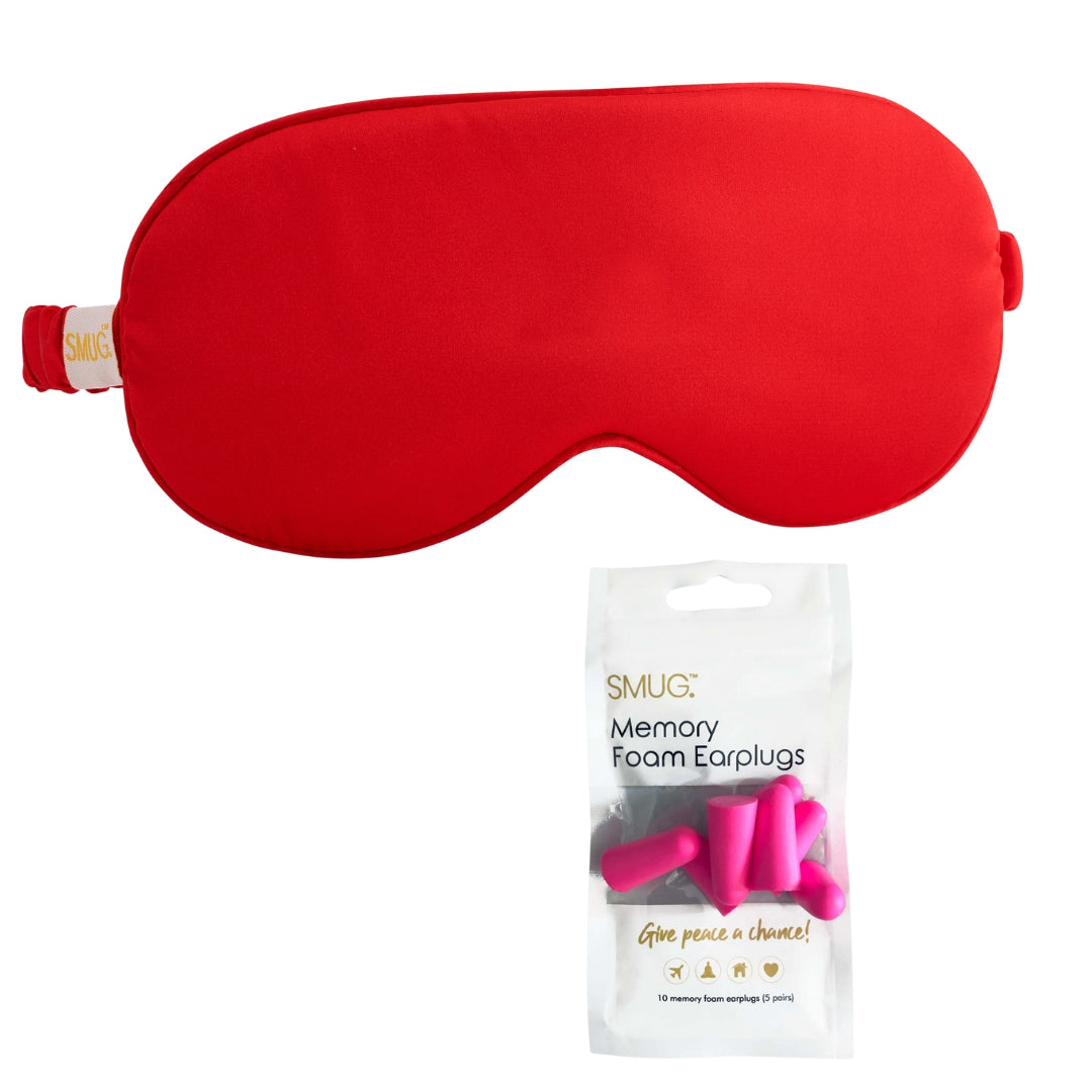 Red Satin Sleep Mask
