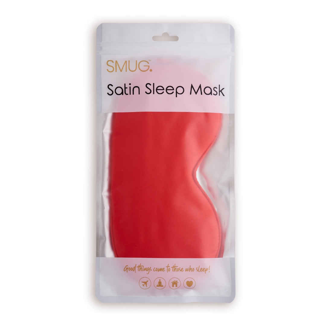 Red Satin Sleep Mask