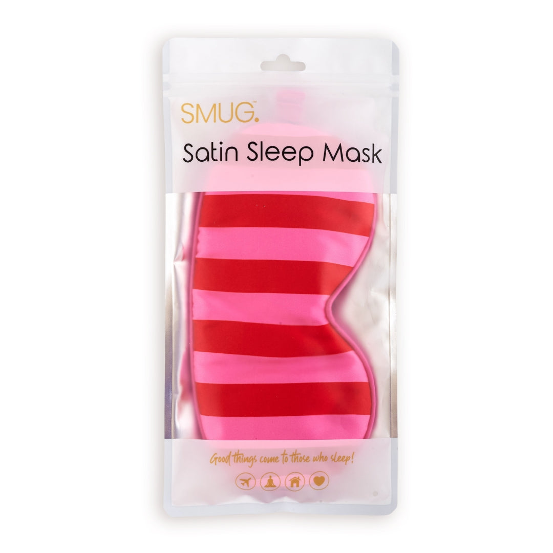 Satin Sleep Mask in Sweet Candy
