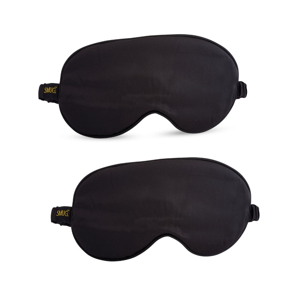 Satin Sleep Mask Twin Pack Sets in Various Designs