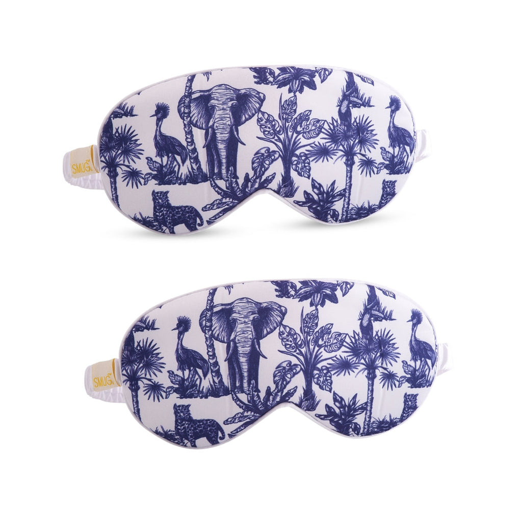 Satin Sleep Mask Twin Pack Sets in Various Designs