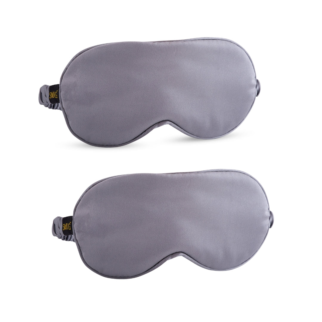 Satin Sleep Mask Twin Pack Sets in Various Designs