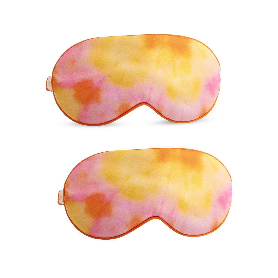 Satin Sleep Mask Twin Pack Sets in Various Designs
