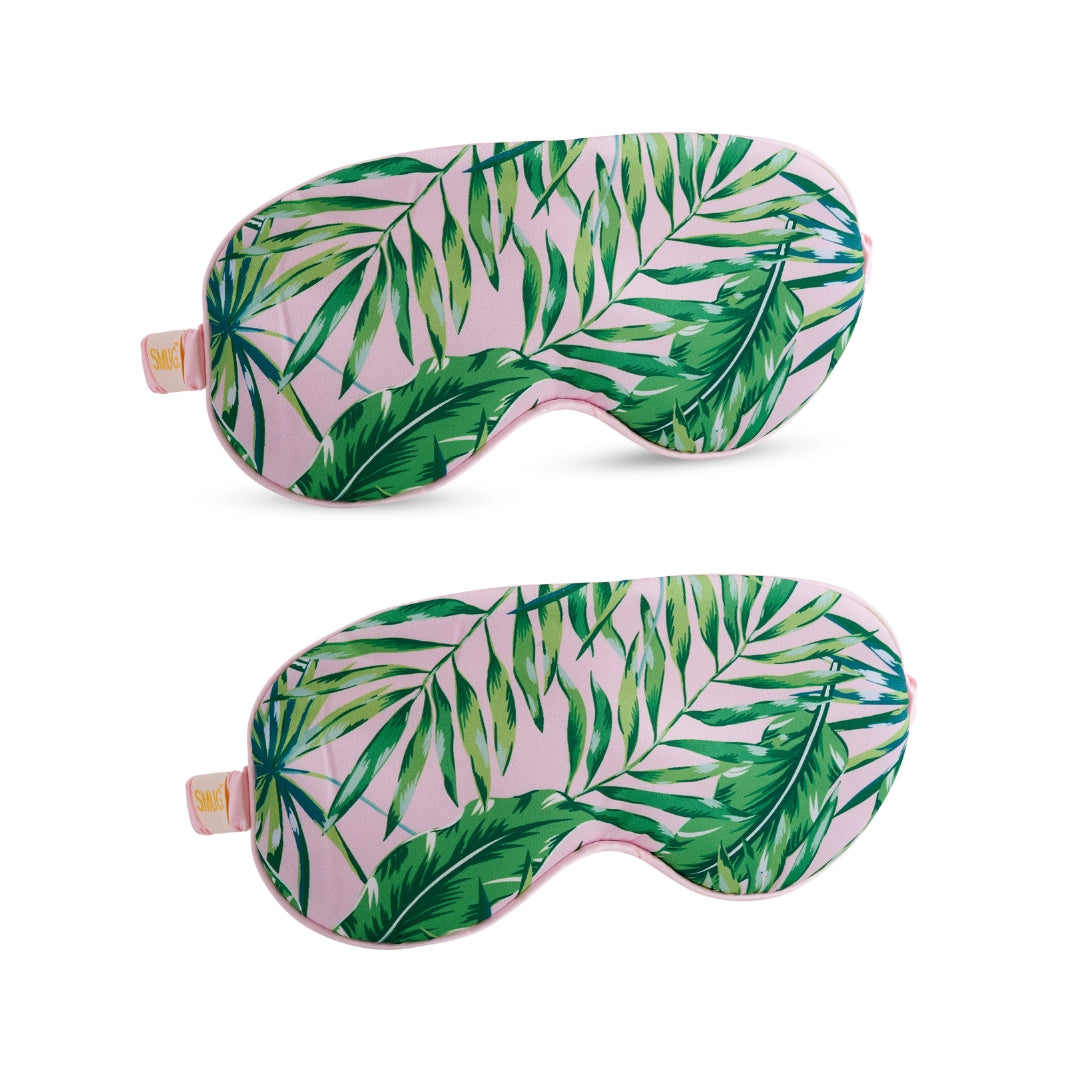 Satin Sleep Mask Twin Pack Sets in Various Designs