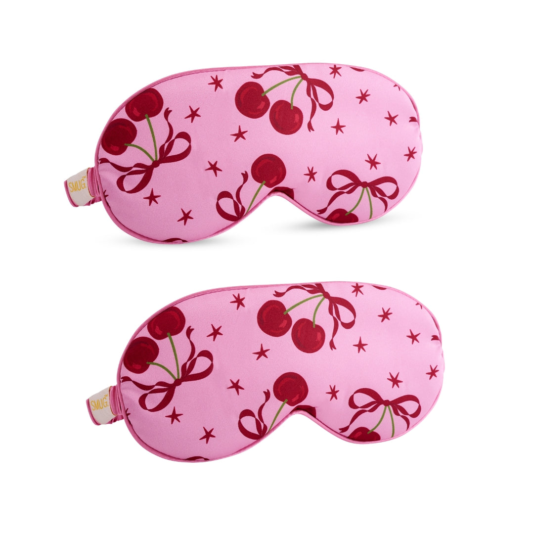 Satin Sleep Mask Twin Pack Sets in Various Designs
