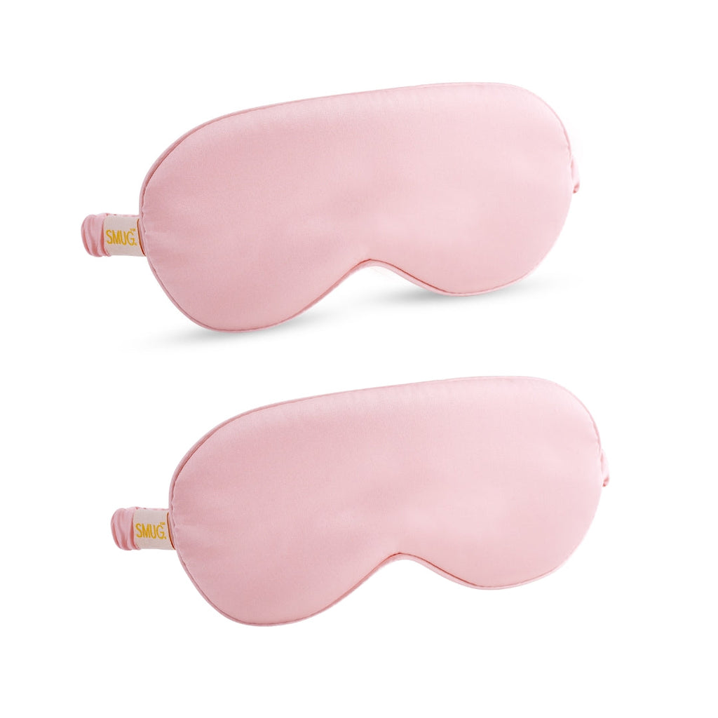 Satin Sleep Mask Twin Pack Sets in Various Designs