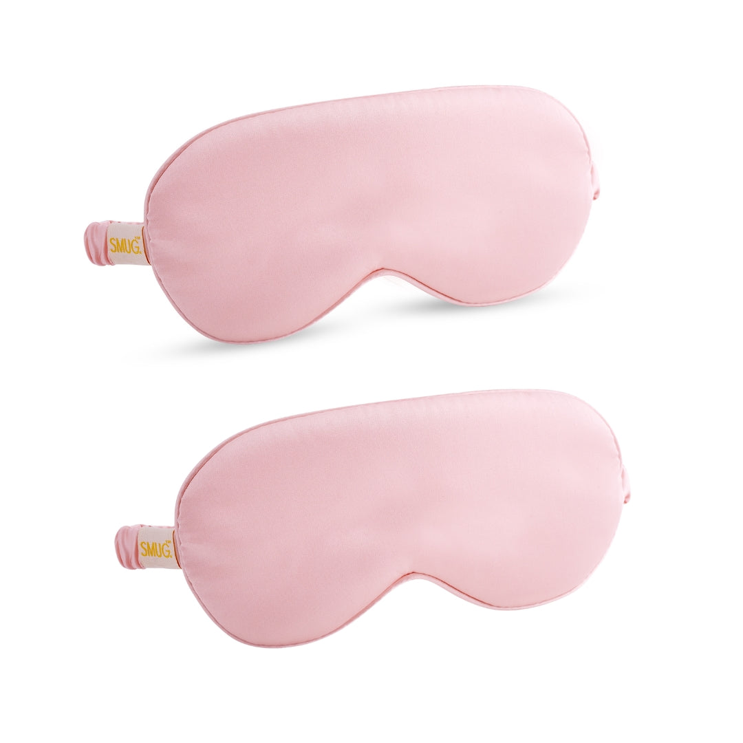 Satin Sleep Mask Twin Pack Sets in Various Designs