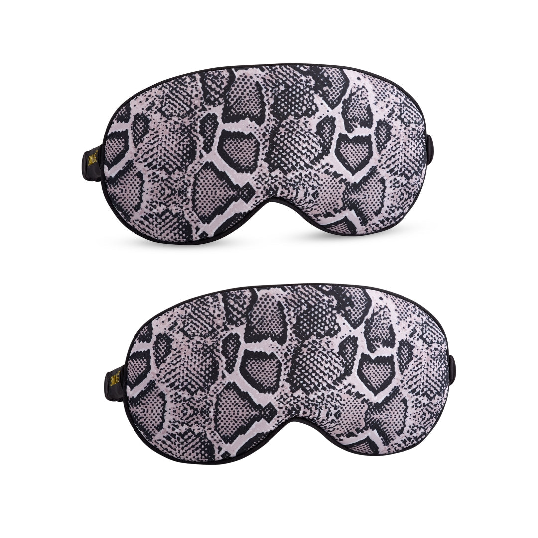 Satin Sleep Mask Twin Pack Sets in Various Designs