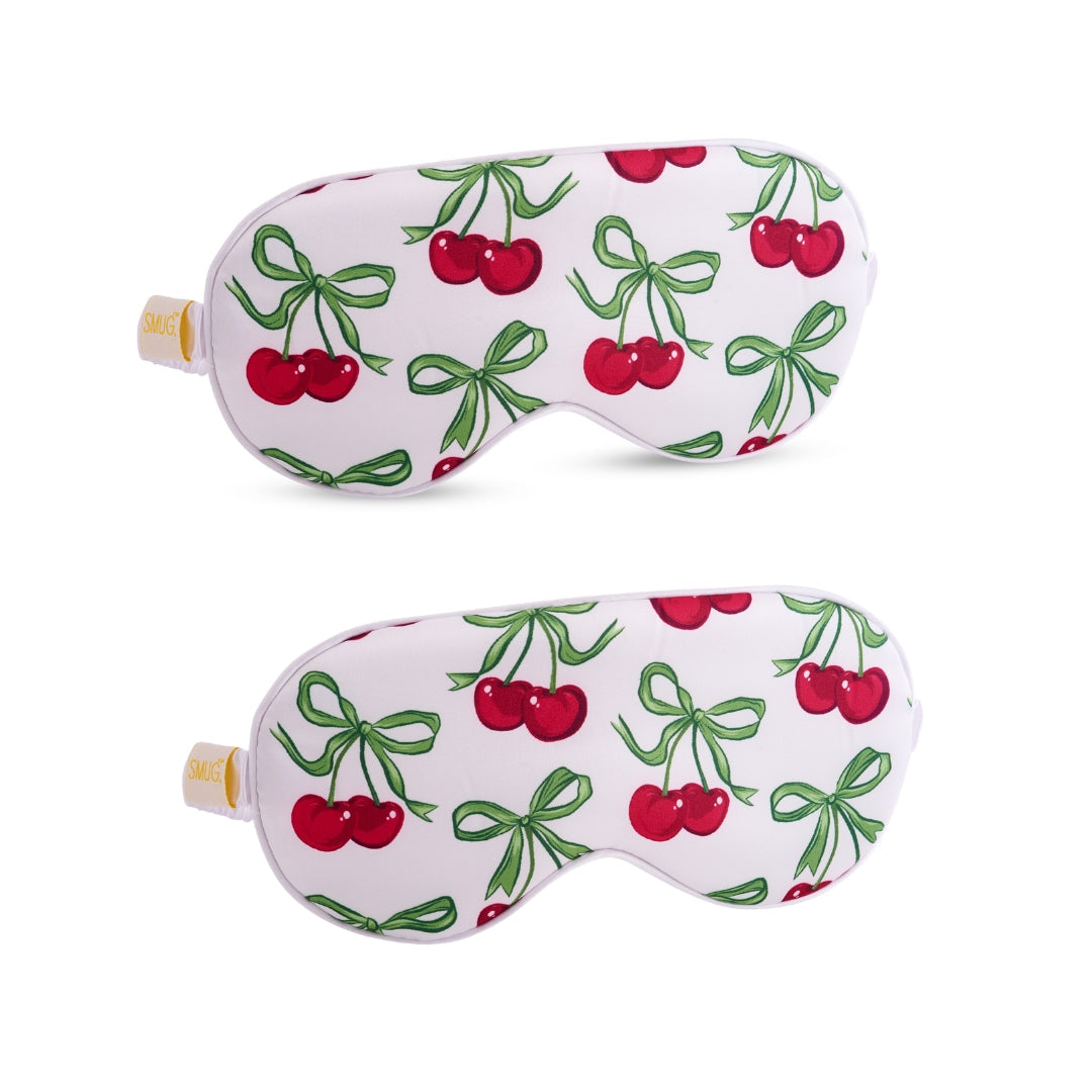 Satin Sleep Mask Twin Pack Sets in Various Designs