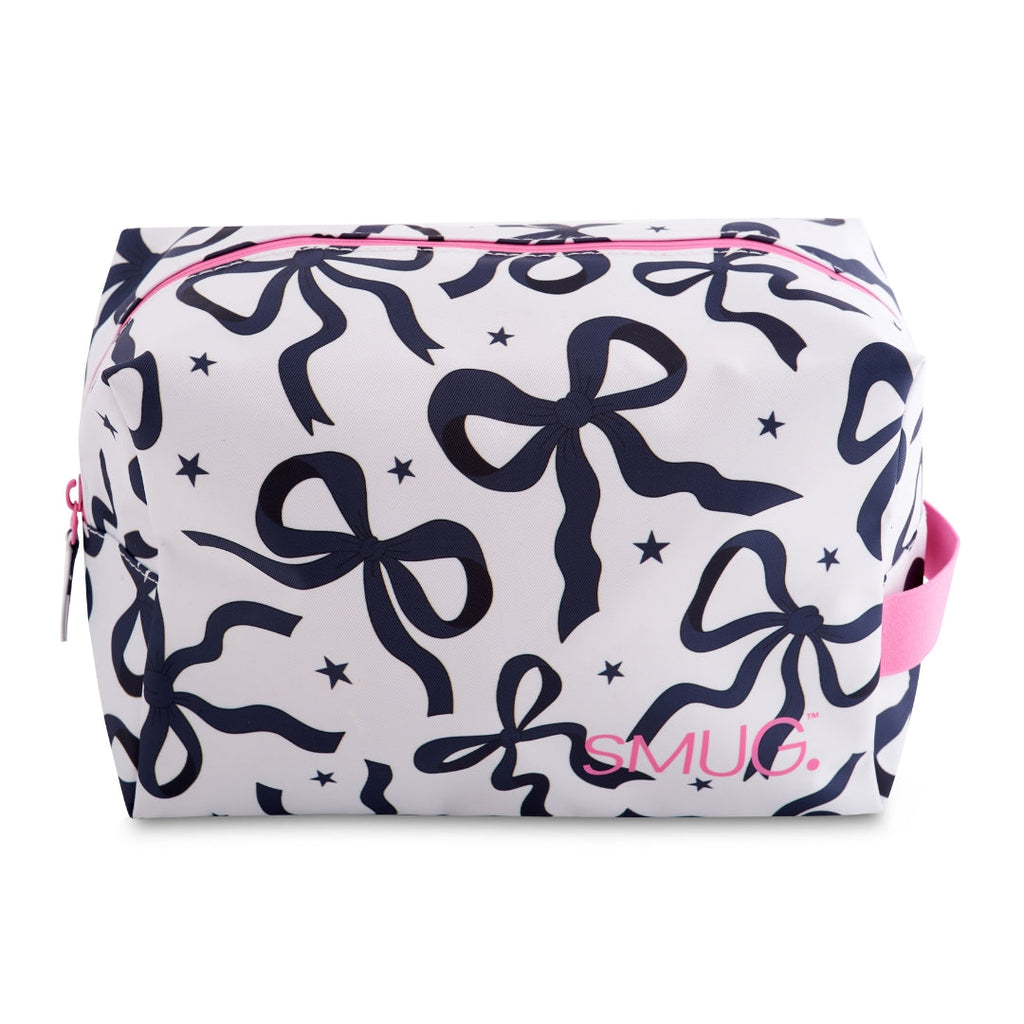 Wash Bag in Bows Print