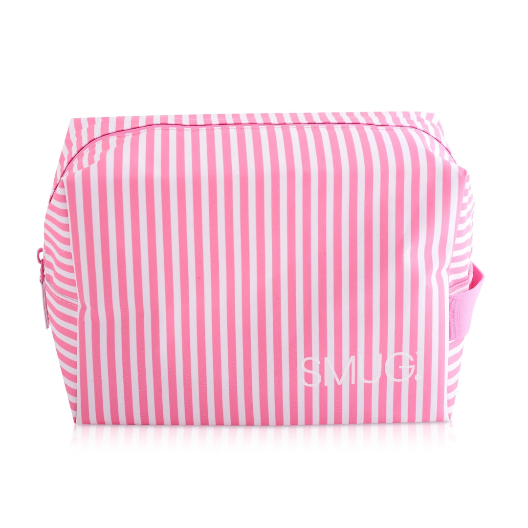 Candy Shop Wash Bag in Pink and White