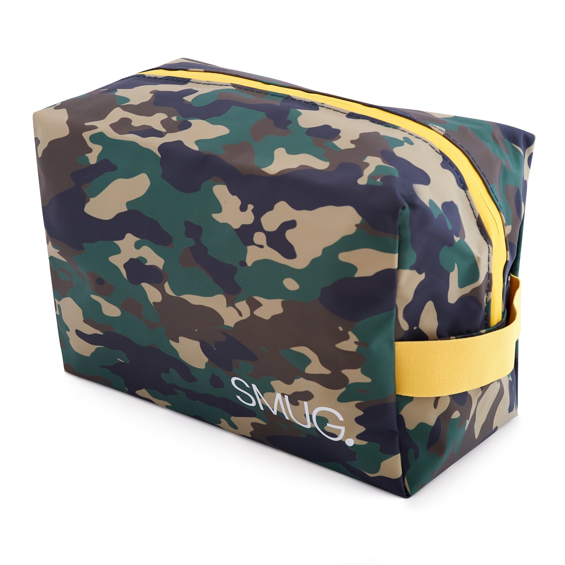 Green Camo Wash Bag