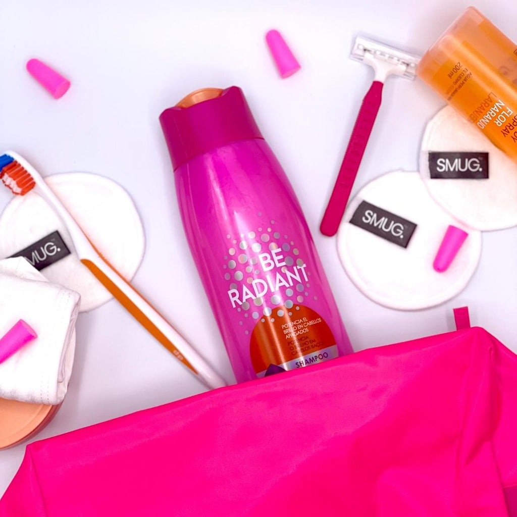 Bright Pink Wash Bag