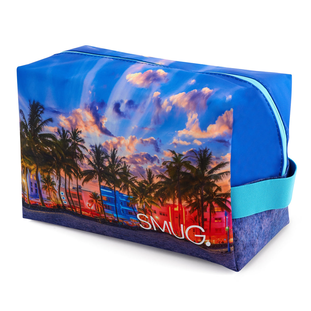 Miami Print Wash Bag