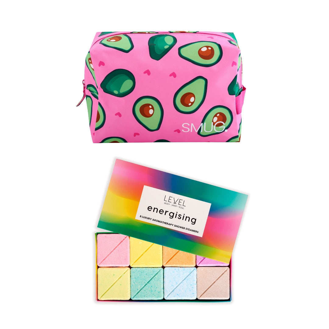 Wake Up Wash Bag Set in Various Prints