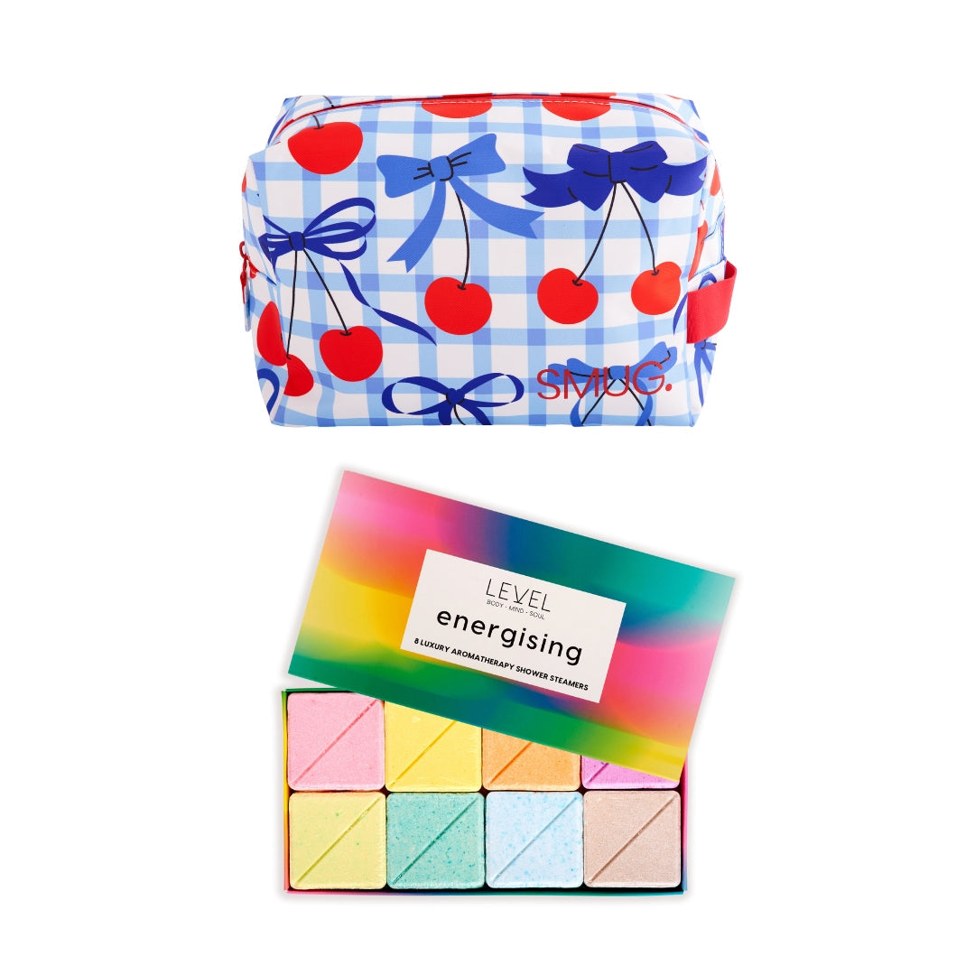 Wake Up Wash Bag Set in Various Prints