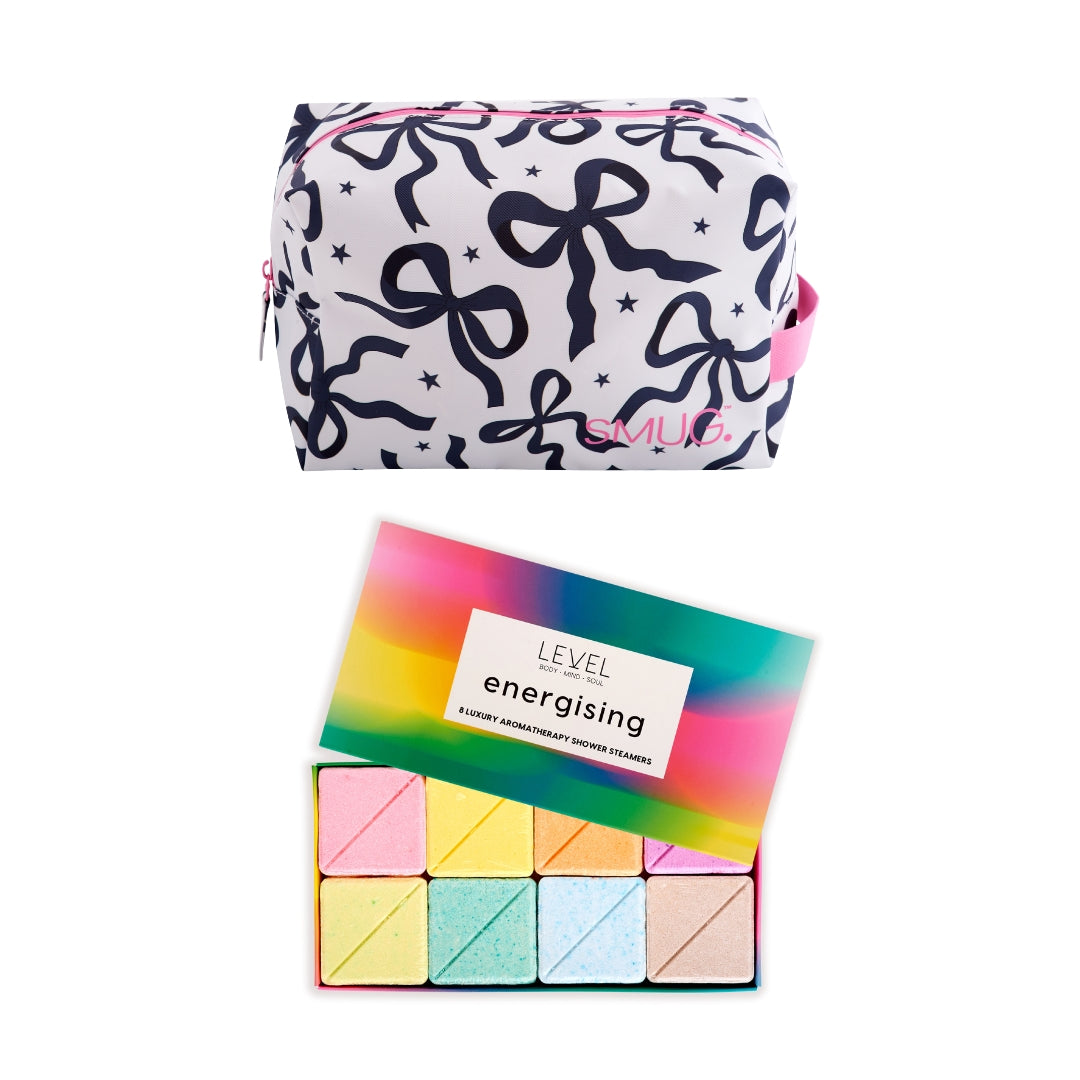 Wake Up Wash Bag Set in Various Prints