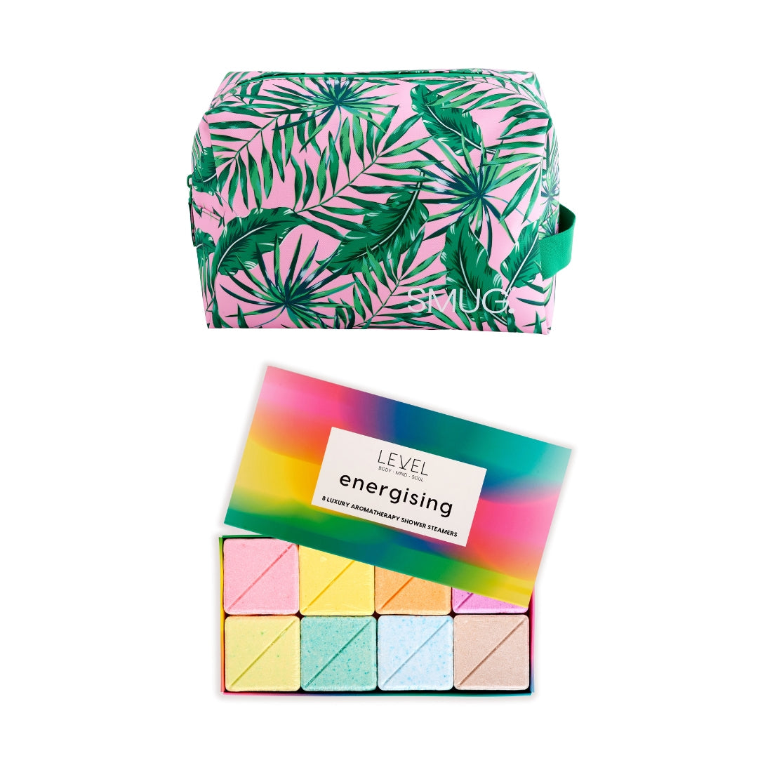 Wake Up Wash Bag Set in Various Prints