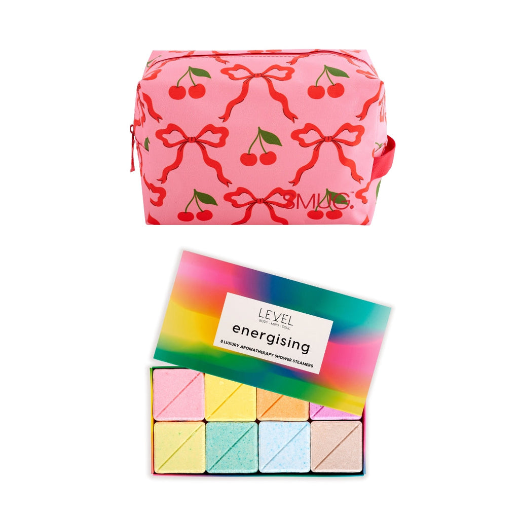 Wake Up Wash Bag Set in Various Prints