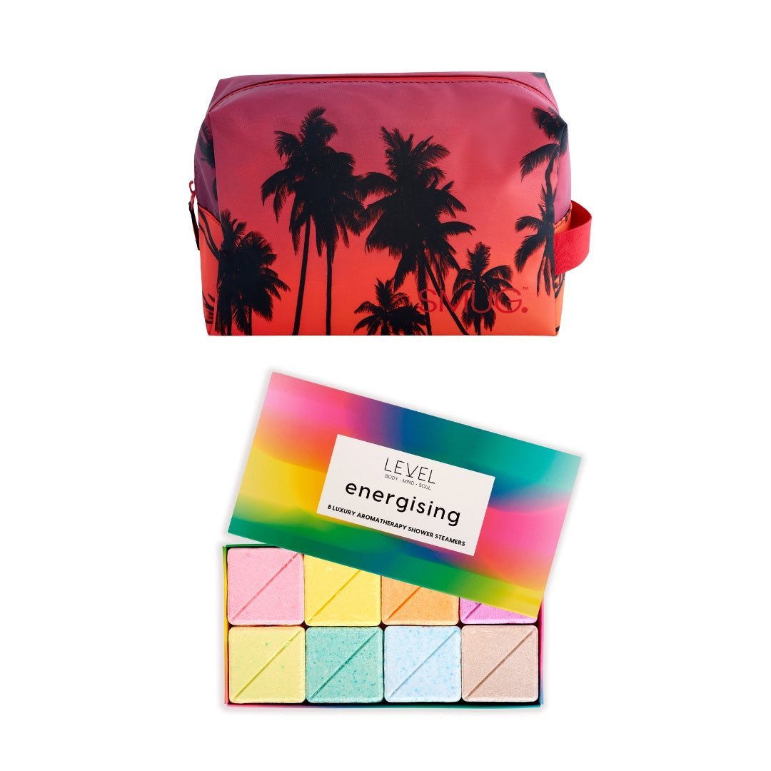 Wake Up Wash Bag Set in Various Prints