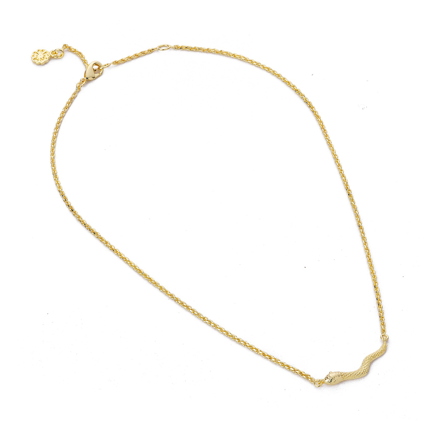 Medusa Reversible Gold Necklace