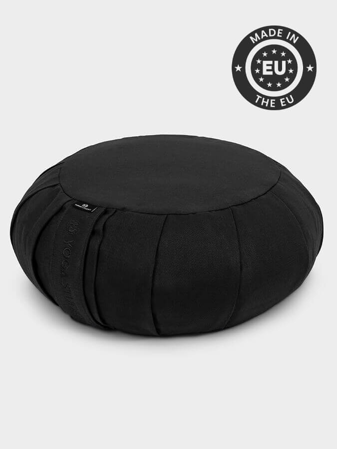 Organic Buckwheat Zafu Round Meditation Cushion