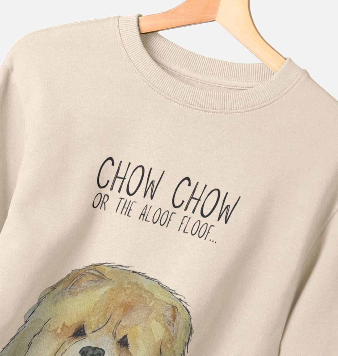 Fawn Chow Chow Aloof Floof Men's Crewneck Sweatshirt