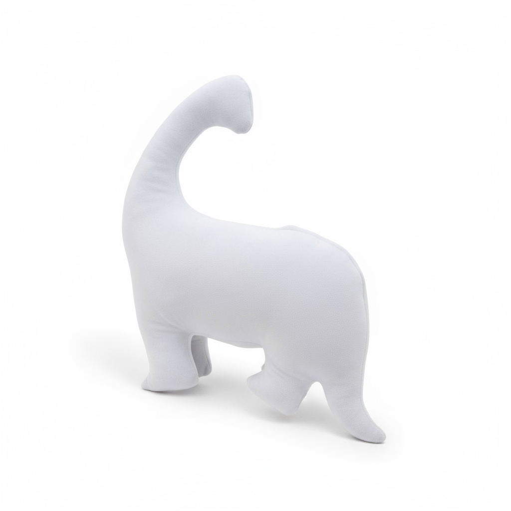 Soft Blue Dinosaur Plush Toy