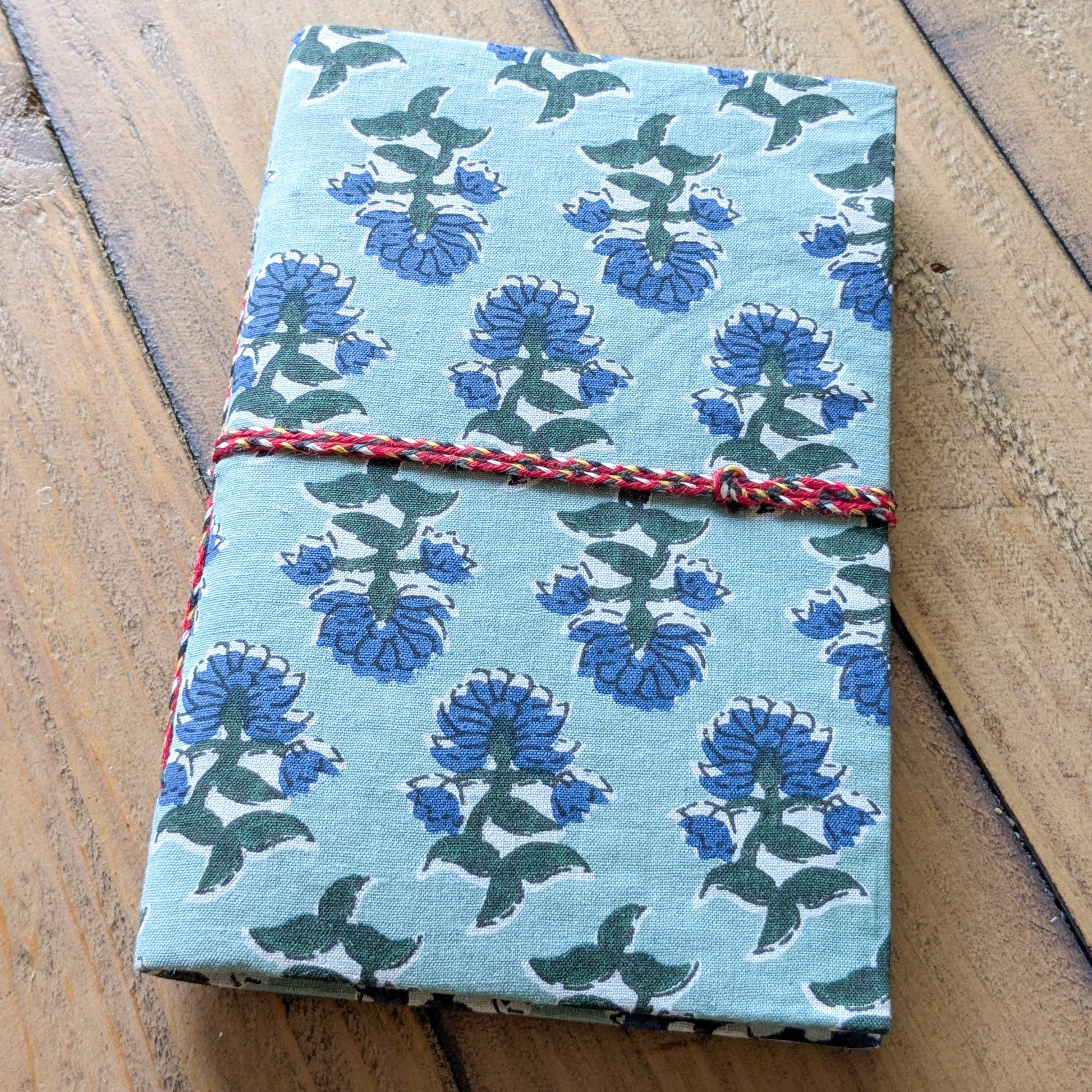 Handmade Eco Cotton Pocket Journal 4 x 6 inch Fair Trade