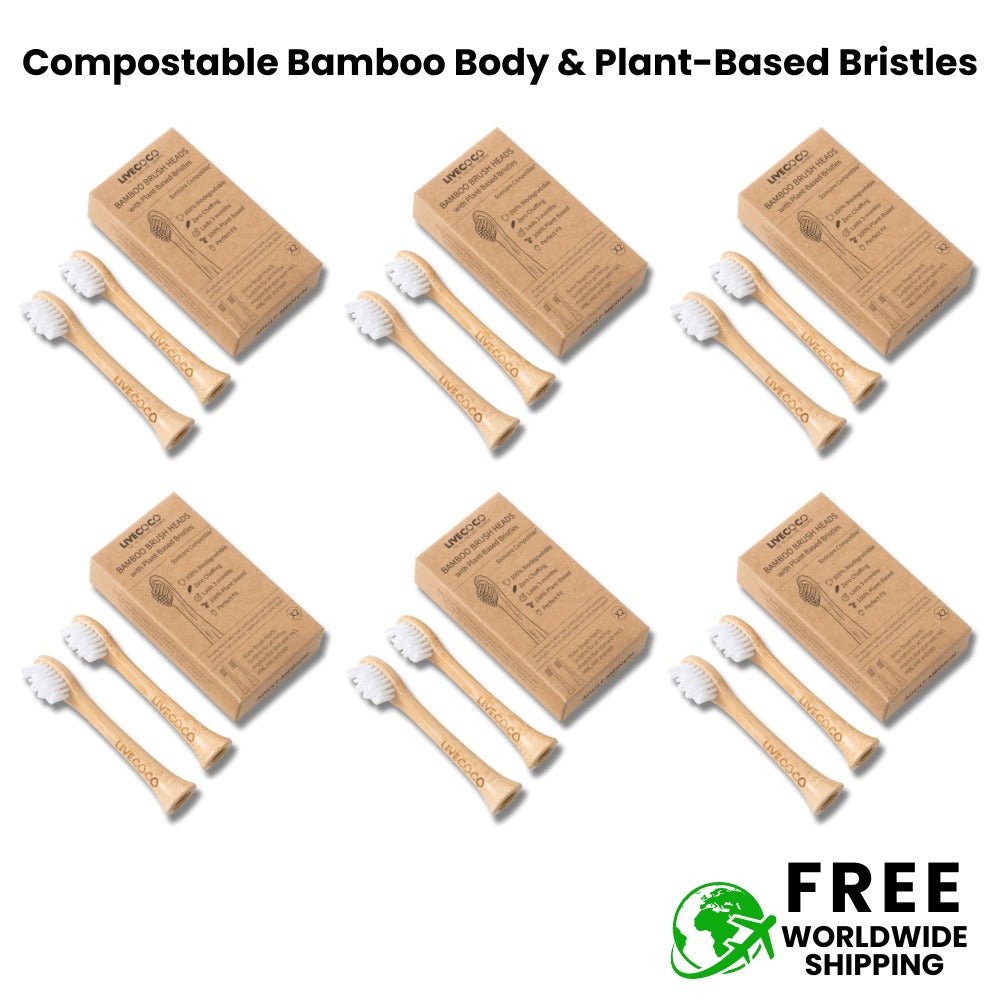 LiveCoco™ Philips Sonicare compatible Electric Brush Heads