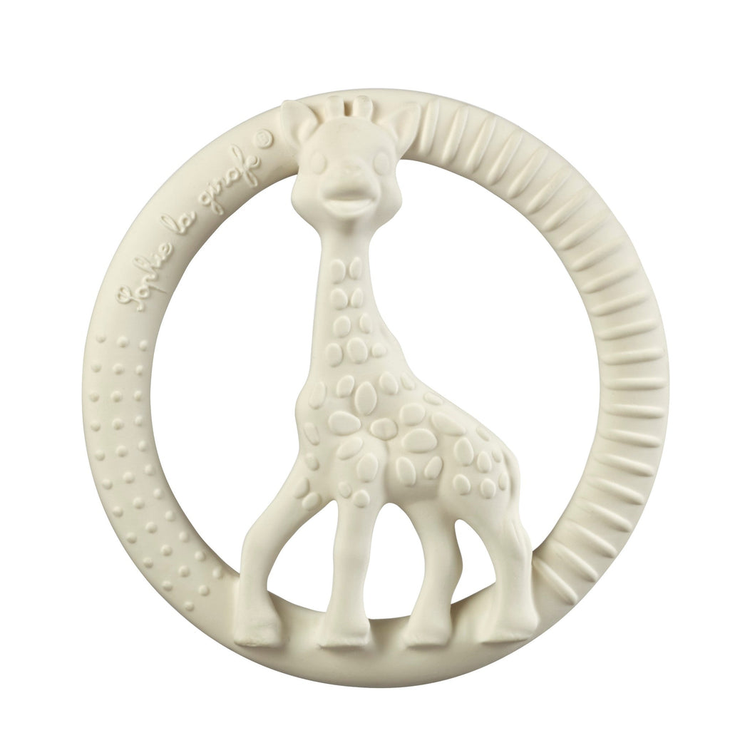 Circle Teether for Babies Natural Rubber